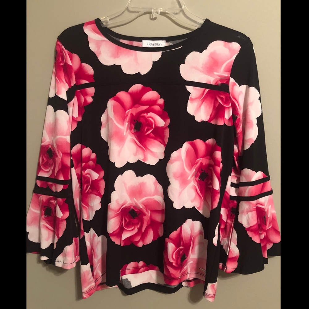 Calvin Klein Floral Blouse